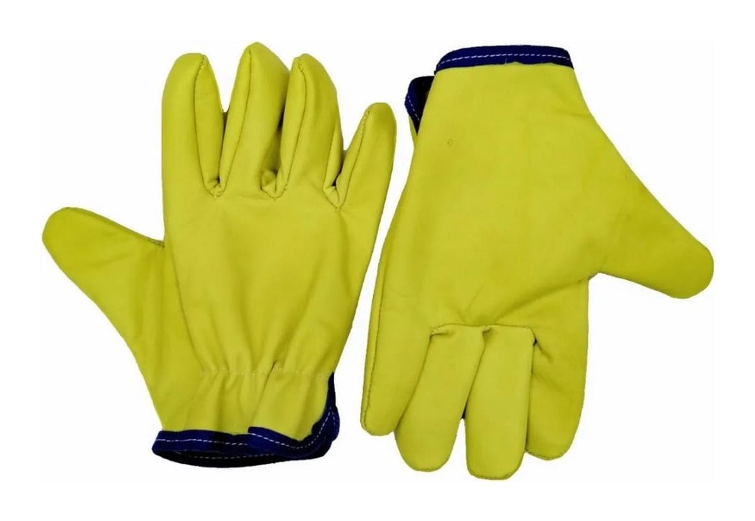Guantes de carnaza